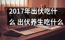 2017年出伏期间,为了养生健康,应当采用哪些食物来促进身体健康呢?