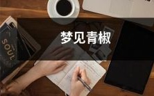 梦见青椒:解读椒香味,揭示内心情感,预示人生变迁的莫测命运之门