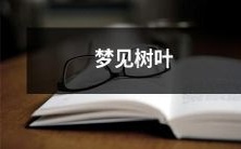 在梦中看到树叶的意义和象征以及如何解读梦象