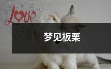 在梦境中看到自然成长的板栗树和甜美的板栗果实:我是如何发现象征着财富和福利的梦见板栗的?