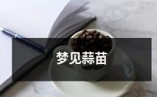 在梦中看到茂盛青翠的蒜苗,令人神往的如梦想般的异彩世界