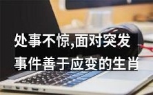 具备应变能力,在处理突发事件时不惊慌失措的生肖