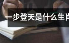 什么生肖可以一举成名,秒杀群雄,神话般地实现一步登天?