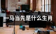 究竟是哪一个生肖拥有“一马当先”的特质?