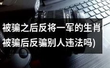 生肖中被骗后反击,是否违法?这些策略可能让你从欺骗者手中夺回权力!