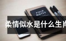 哪些生肖的特质被描述为柔情似水?