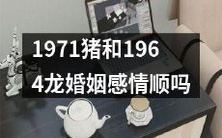 1971年属猪与1964年属龙的婚姻是否感情和谐?