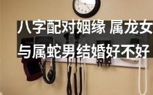 经典八字配对分析:属龙女配属蛇男姻缘,结婚是否合适?