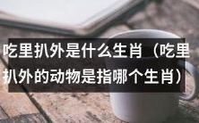 在十二生肖中,吃里扒外的动物指的是哪个生肖?