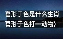 哪个生肖会喜形于色呢?探究一下喜形于色的动物是什么生肖!