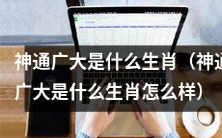 「能力非凡的动物符号是哪个生肖?神通广大是什么动物符号,该生肖性格如何?」