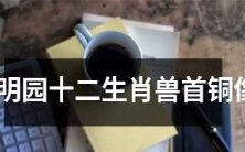 十二种动物的青铜兽首雕像,这些雕像是中国被盗圆明园文化遗产的一部分