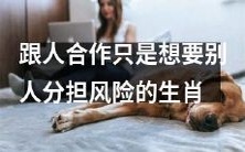 十二星座中有哪些只是想要别人分担风险而愿意与他人合作的?