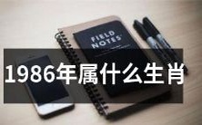 请问1986年出生的人属于哪个生肖?