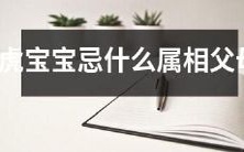 小虎宝宝的生肖运势: 如何避免与其父母属相冲突?