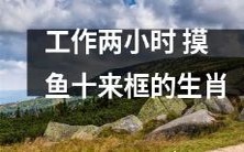 工作时间只有两小时, 却摸鱼了十来框,这是哪些生肖的"拿手好戏"?
