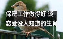 哪些生肖善于保守恋爱秘密能力?