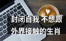 拒人于千里之外,宁静自闭的十二生肖