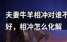 夫妻同时饲养牛羊,造成牛羊相互冲突,对谁的影响不容小视,如何有效化解这种冲突?