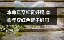 在本命年里穿红色鞋子是否有利于改善运势?