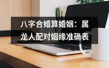 示,揭秘八字合婚算婚姻之秘!