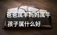 父亲是羊母亲是牛,孩子所属的属相应当选择哪个?