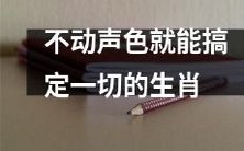 如何毫不起眼地完成所有事情:探讨具有这种特质的生肖