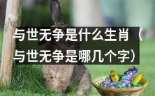 哪些属相会被归为“与世无争”的象征?