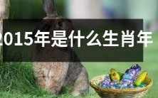 什么生肖是2015年的象征?