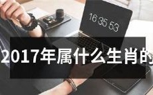 根据华人十二生肖,2017年的生肖是哪一个?