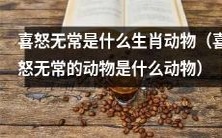 喜怒无常的动物到底是哪一种生肖动物呢?