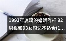 1993年出生的鸡婚姻运势如何?92年男猴和93年女鸡是否适宜结婚?探讨1993年属鸡女性的婚姻命运
