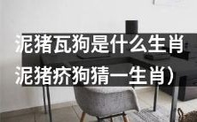 请猜一下,泥猪疥狗分别代表哪个生肖?