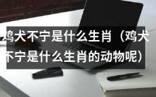 鸡犬不宁是哪两个生肖动物?