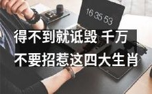 如果招惹了这四大生肖,得不到他们的好处就会被诋毁