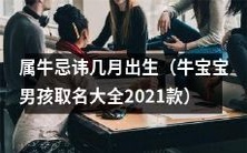 2021年最新款牛宝宝男孩取名大全:详解属牛人忌讳的出生月份