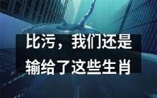 在比较污的情况下,我们不得不承认还是在与这些特定的生肖相比中输了