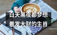 拼搏不休、白日夜间无时无刻不为财富奋斗的十二生肖