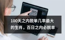 百日之内最有可能成功脱单的十二生肖,揭秘脱单秘籍!