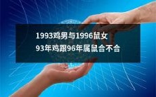 1993年出生的鸡男和1996年出生的鼠女之间是否具有自然的相互吸引与和谐互补关系?