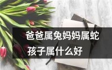 根据生肖属相:父亲为兔,母亲为蛇,那么他们的孩子应该属于哪个生肖呢?