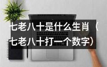 七十到八十岁的人属于哪个生肖?