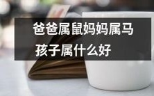 根据生肖属鼠父亲和属马母亲,哪种生肖是最适合他们的孩子?