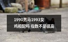 1990年出生的男性与1993年出生的女性相配,其相容性指数较低