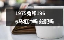 1975年出生的兔和1966年出生的马是否具备星座相冲?他们是否适合搭配在一起?