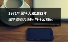1971年属猪人和1982年属狗结婚是否有相配的星座配对,以及哪些因素会影响他们的婚姻成功率?