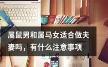十二生肖中属鼠男和属马女是理想的婚姻组合吗?从性格和相处角度来看,有哪些需要关注的事项和建议?