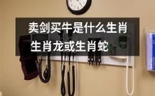 哪个会卖剑买牛,是生肖龙还是生肖蛇?