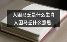 揭密人困马乏的生肖含义与文化背景,深入探讨人困马乏在人生及运势中的作用和影响