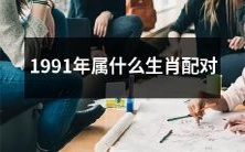 什么属相和1991年出生的人最佳配对?